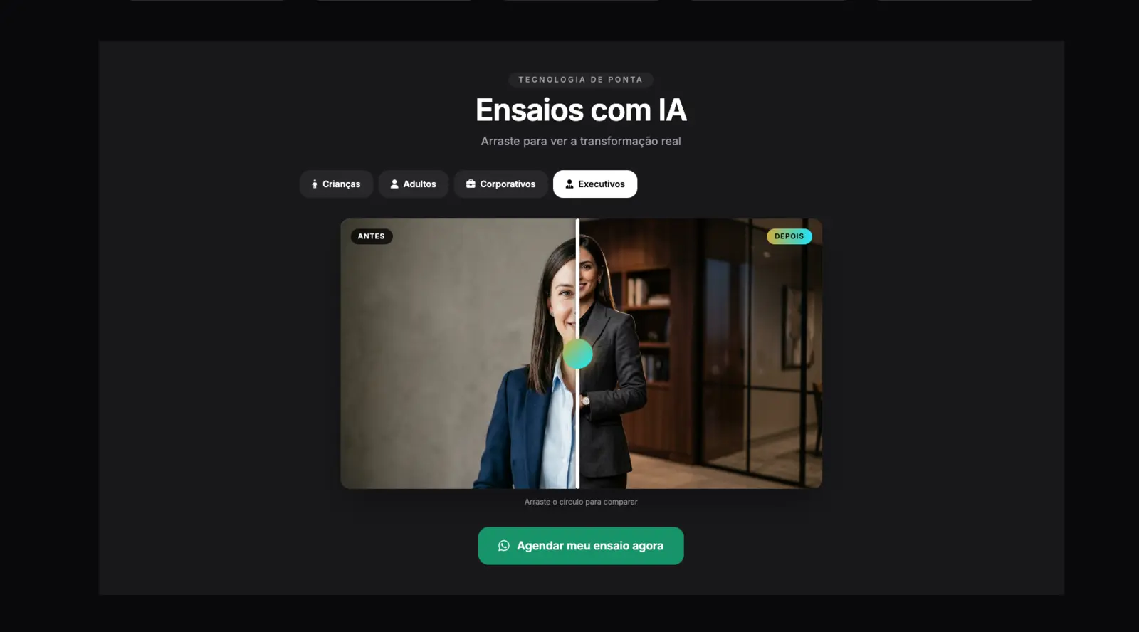 Tela do projeto AN Digital